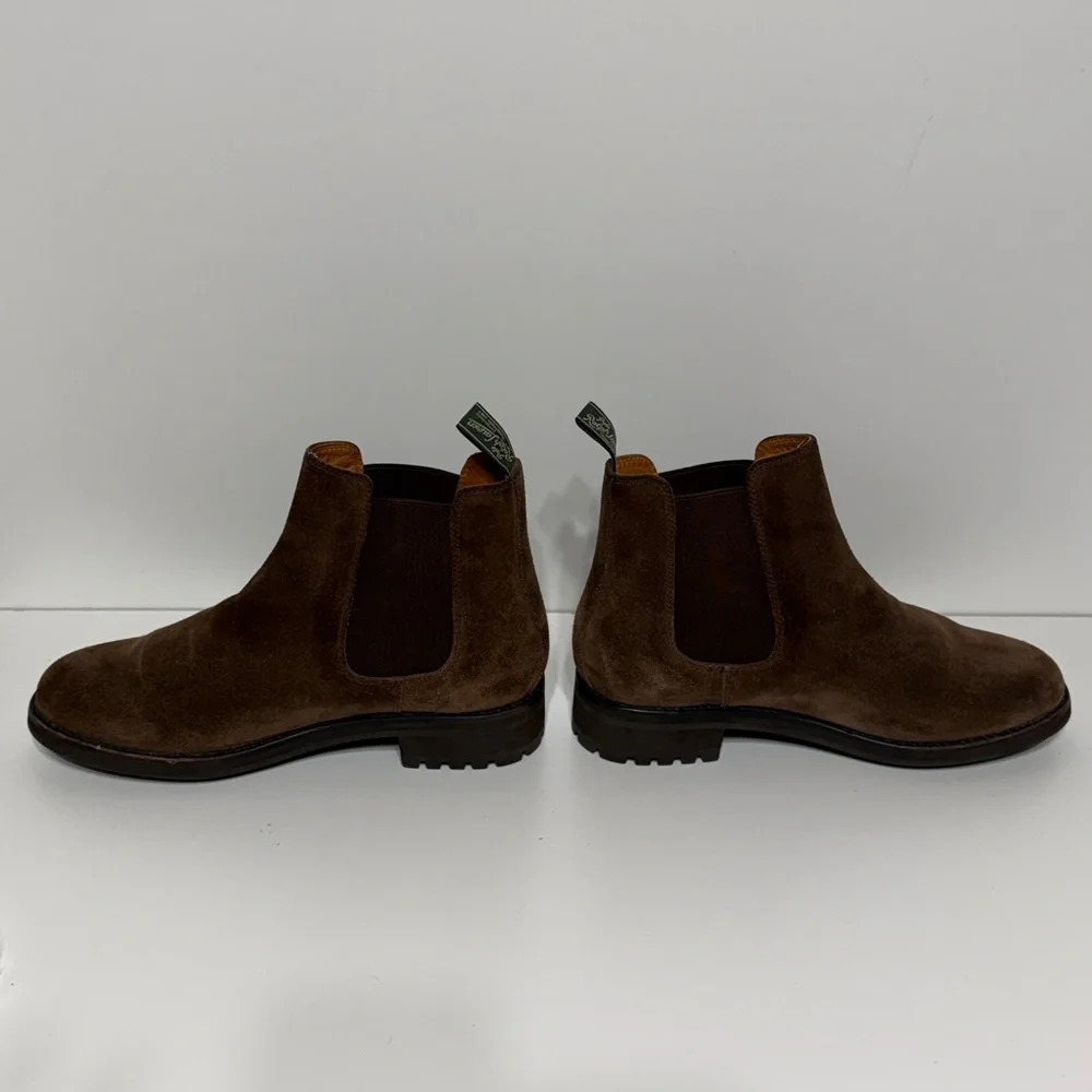 Ralph Lauren - Bryson - Brown Suede Chelsea Boot - Size 10